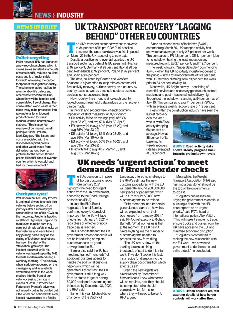 Trucking Magazine Preview Pages