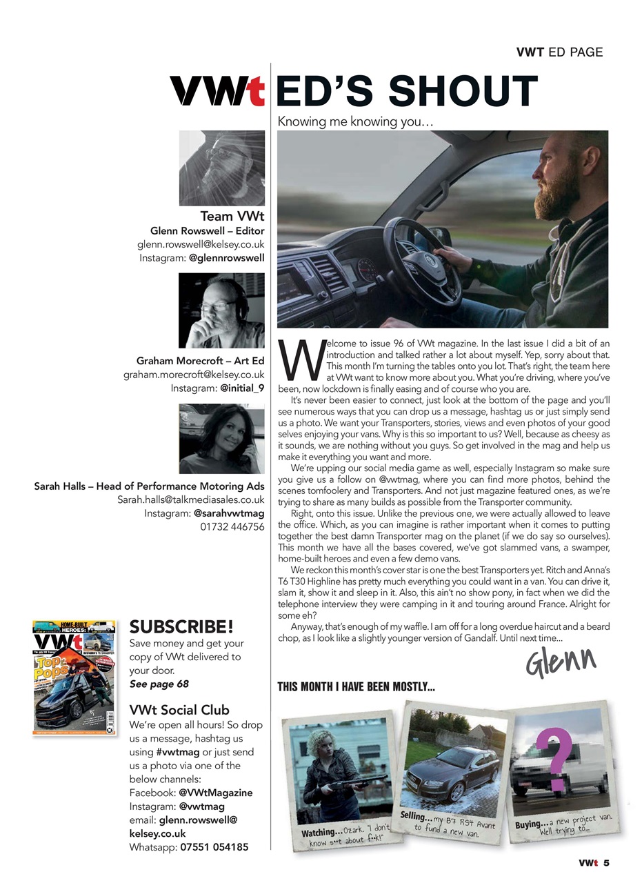 VWt Magazine Preview Pages