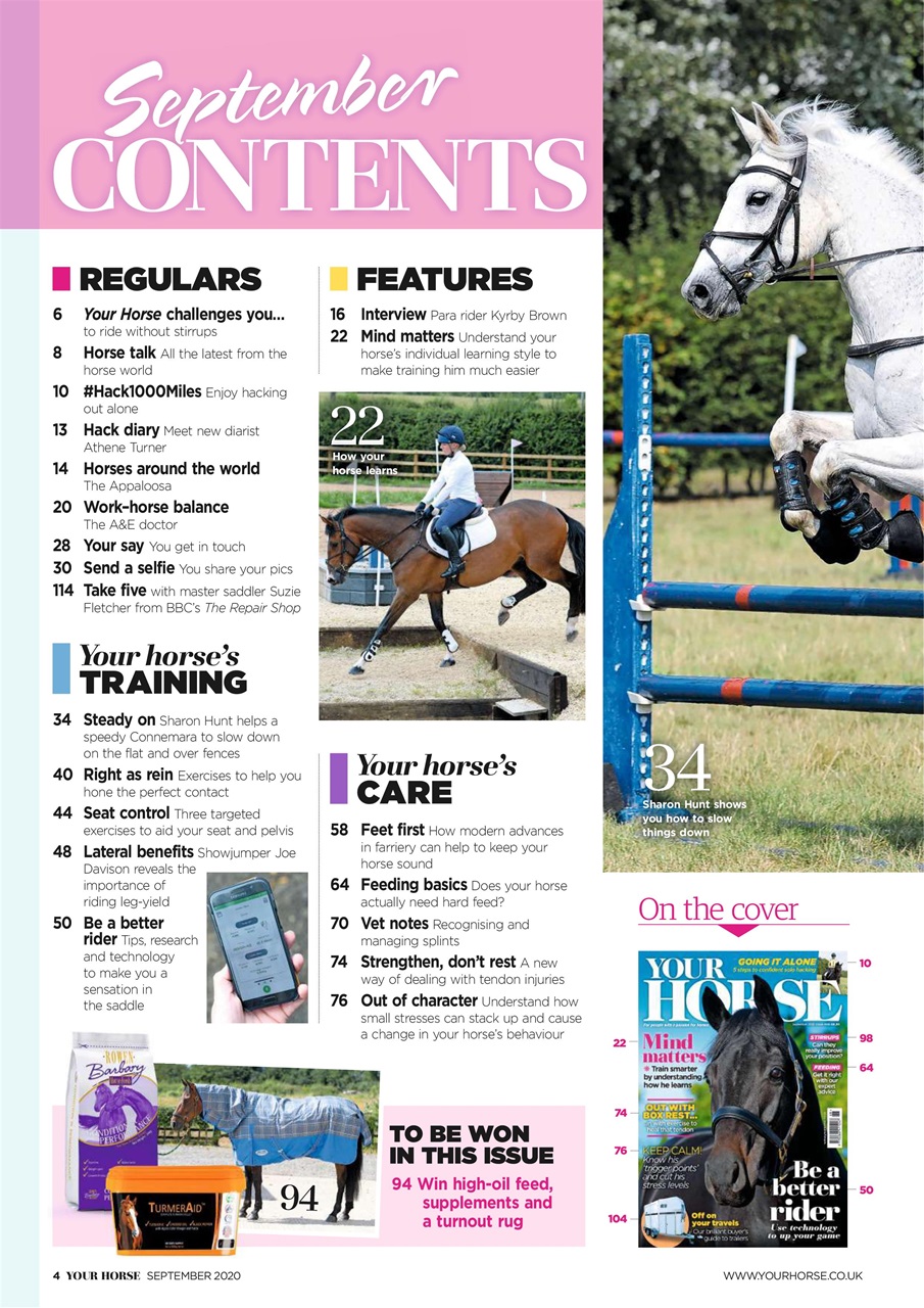 Your Horse Preview Pages