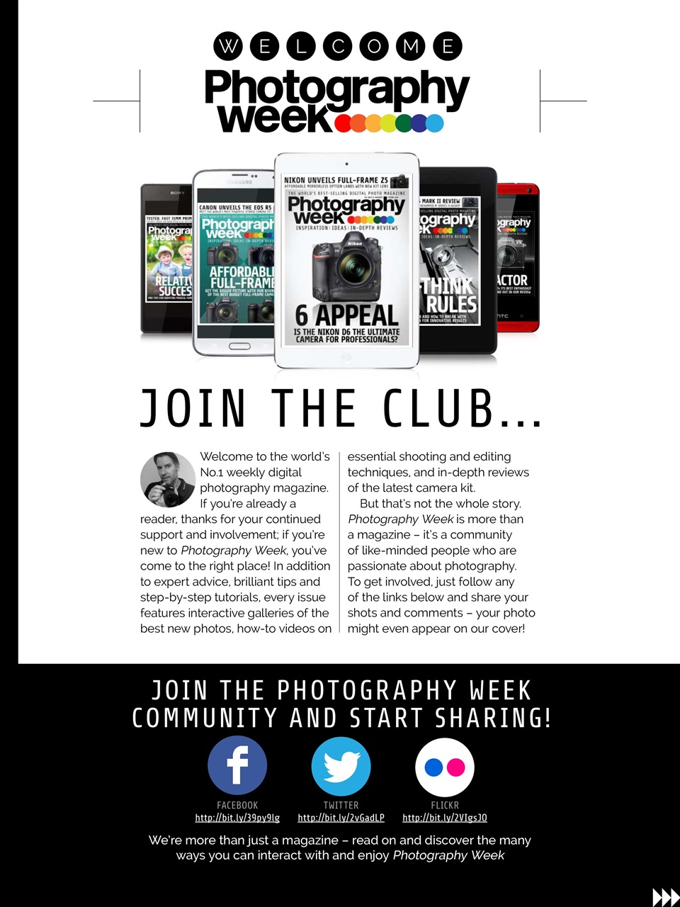 Photography Week Preview Pages