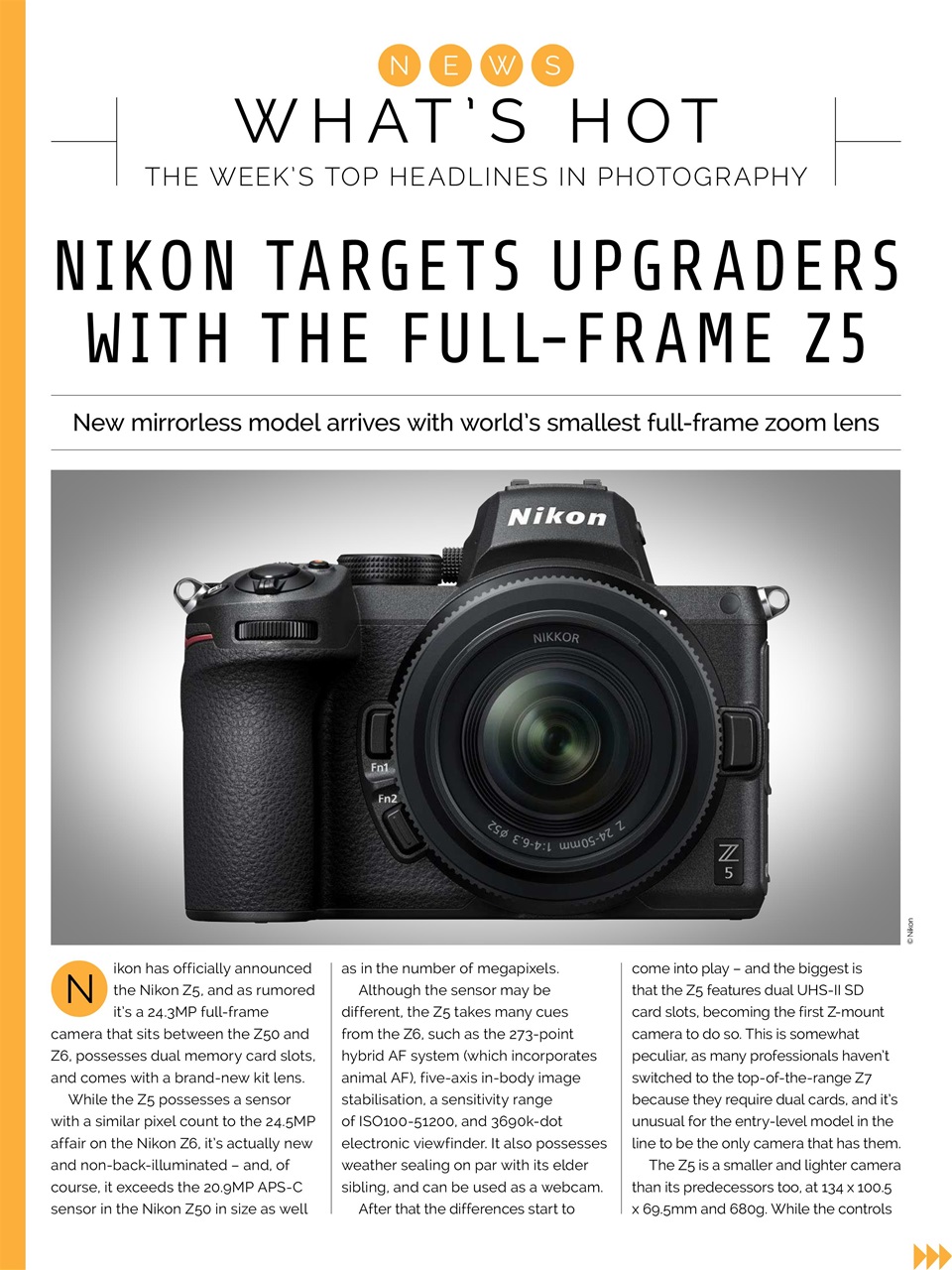 Photography Week Preview Pages