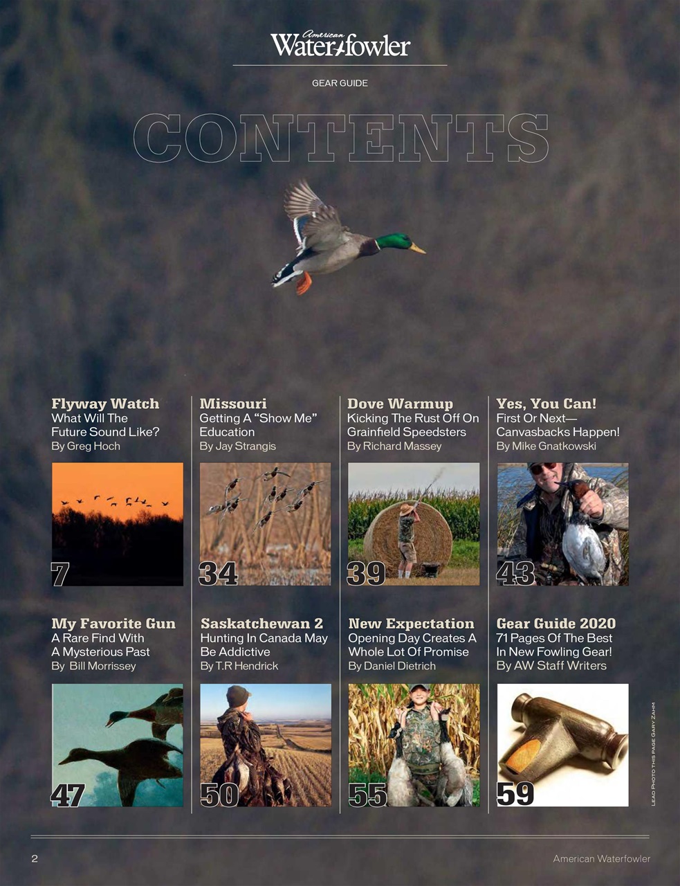 American Waterfowler Preview Pages