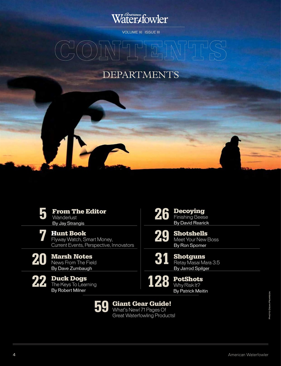 American Waterfowler Preview Pages