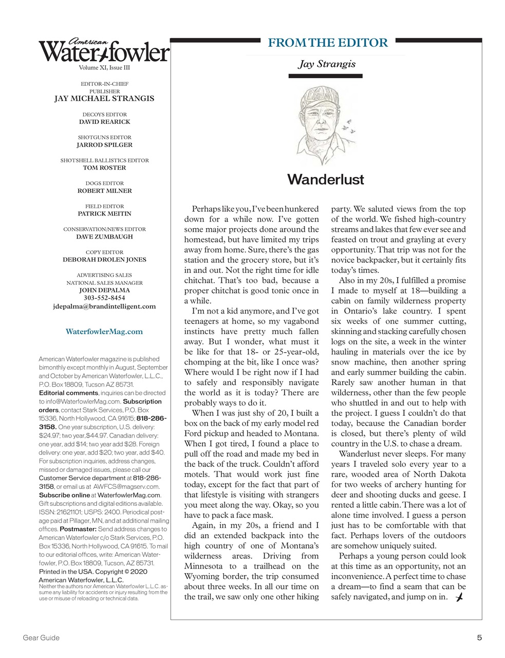 American Waterfowler Preview Pages