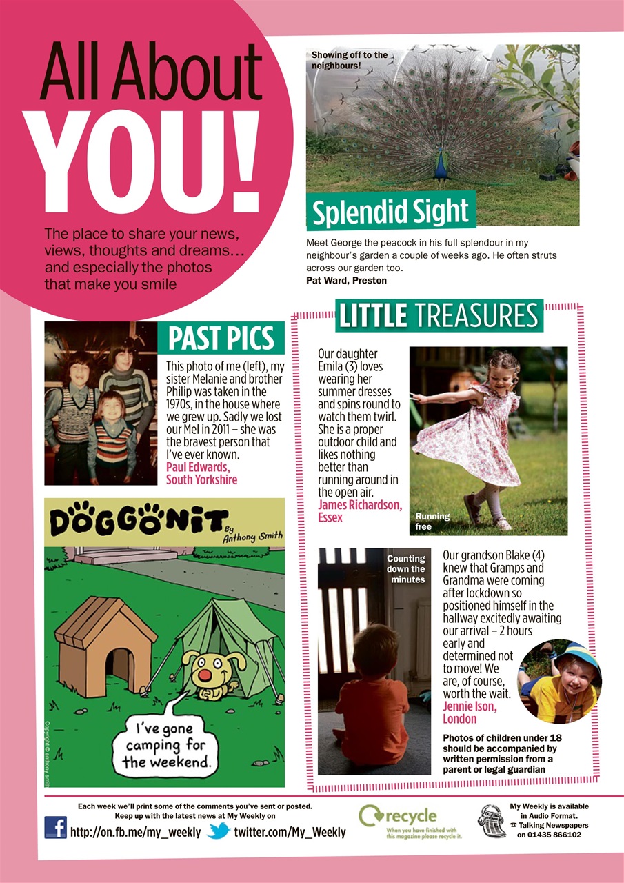 My Weekly Preview Pages