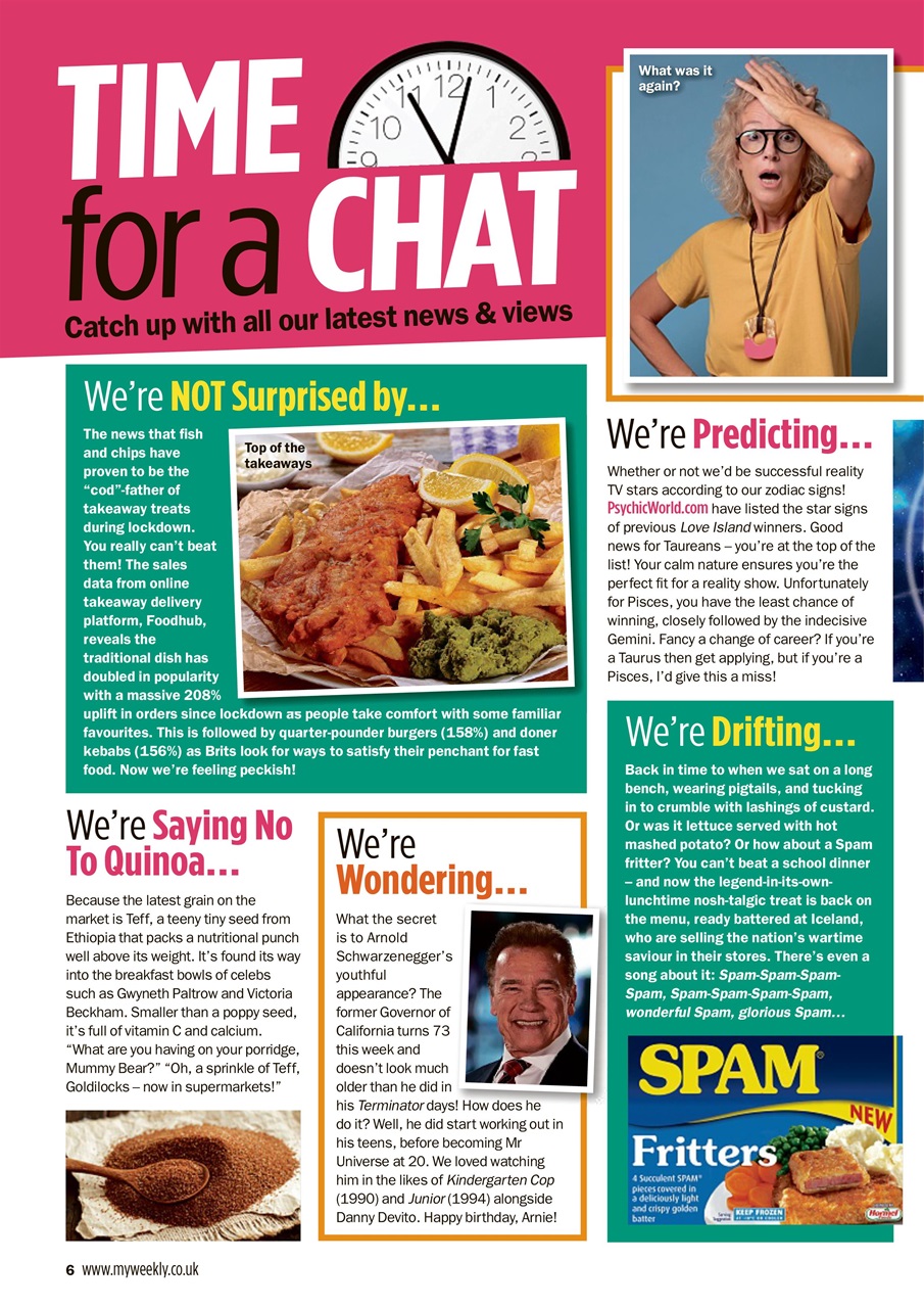 My Weekly Preview Pages