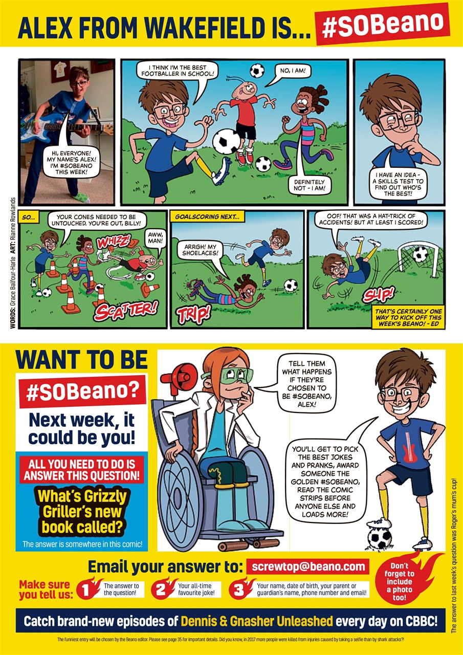 Beano Preview Pages