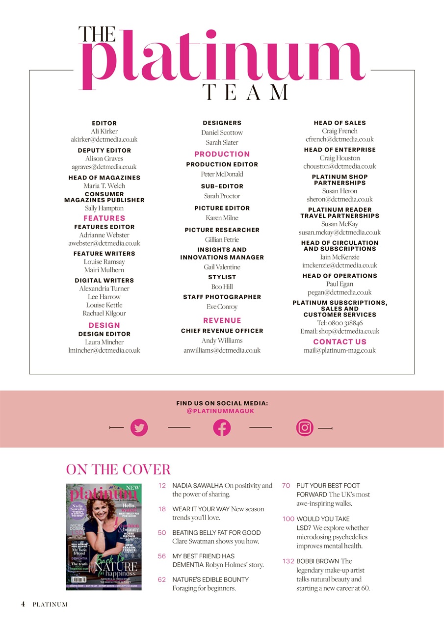 Platinum Preview Pages