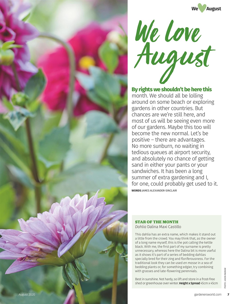 BBC Gardeners’ World Magazine Preview Pages