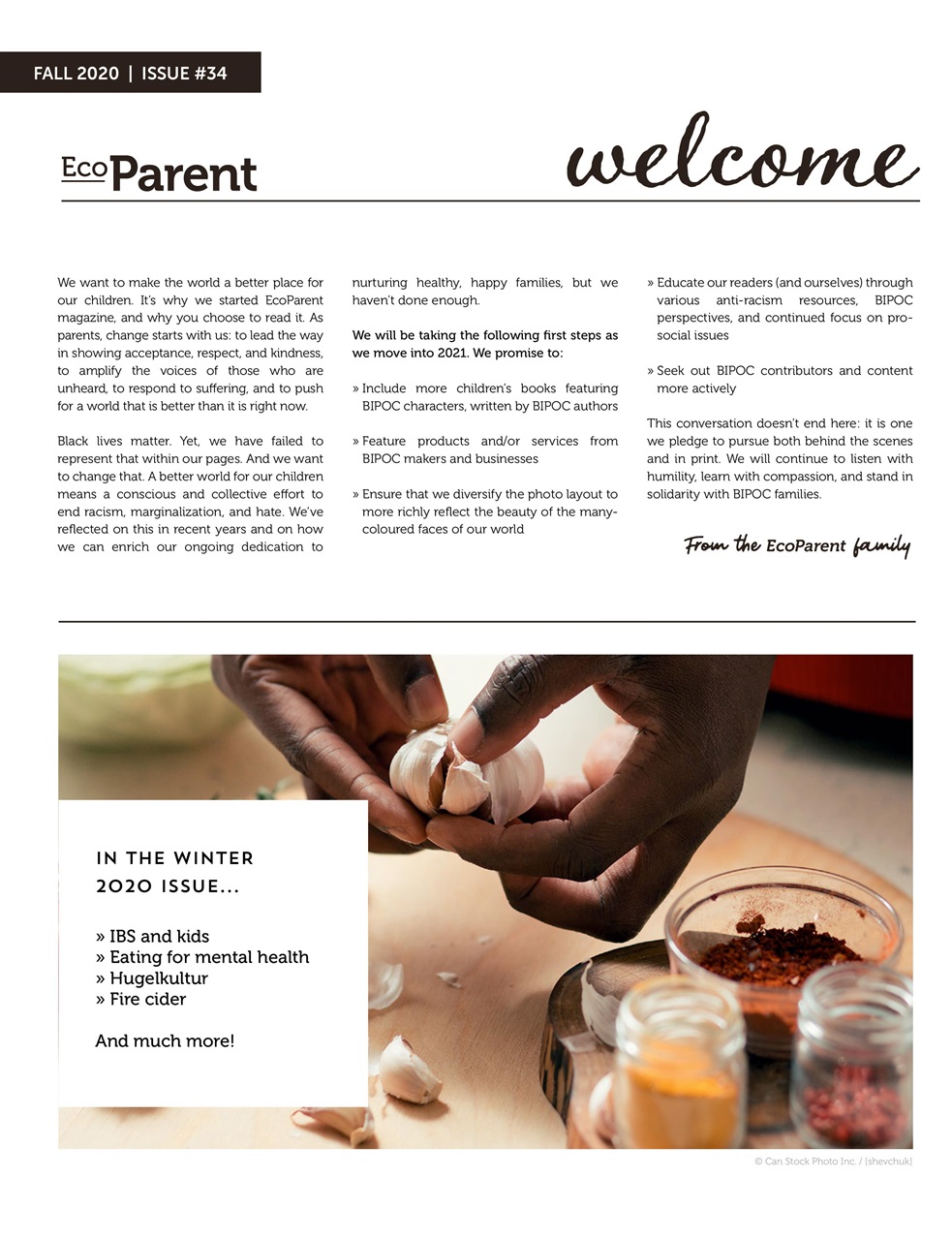Ecoparent Magazine Preview Pages