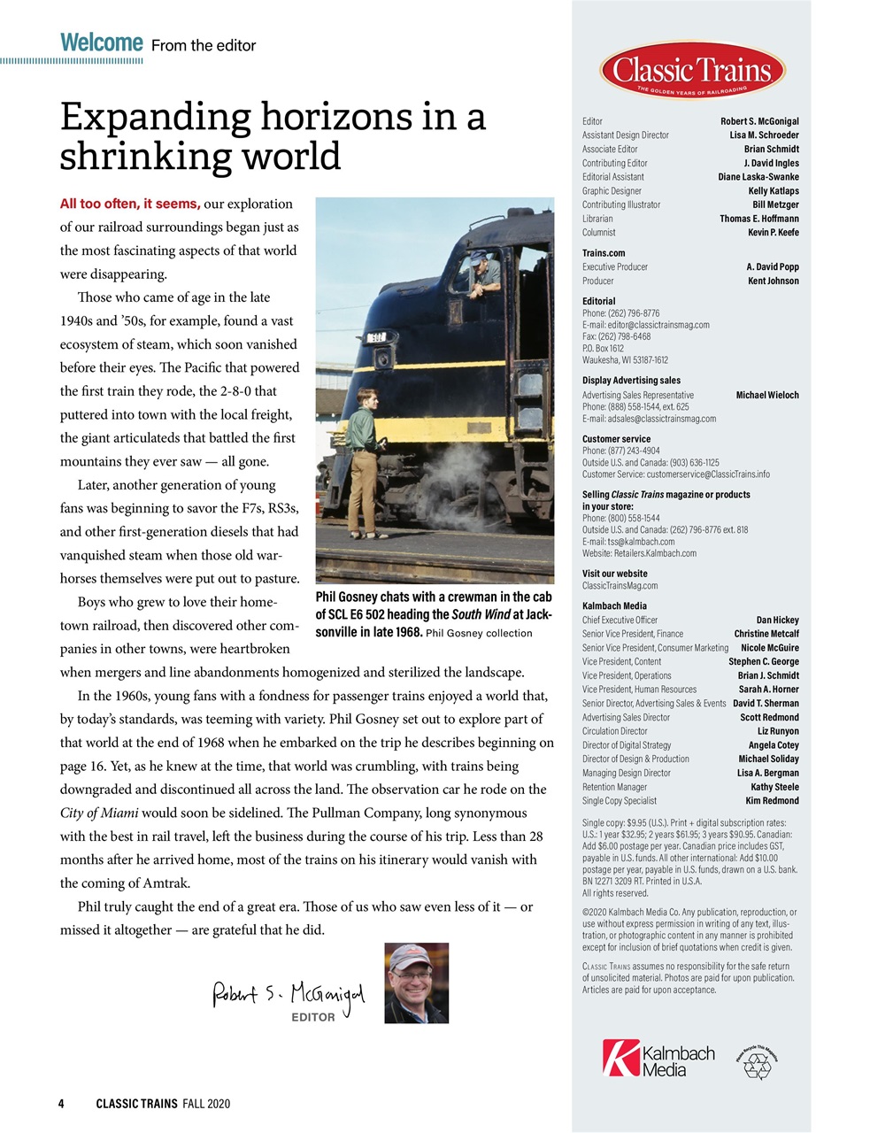 Classic Trains Preview Pages