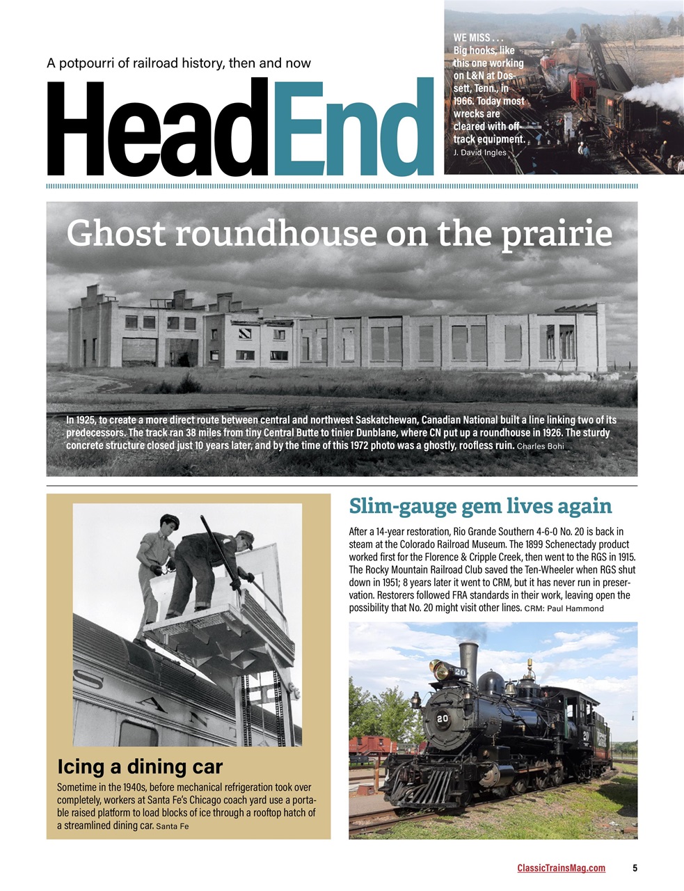 Classic Trains Preview Pages