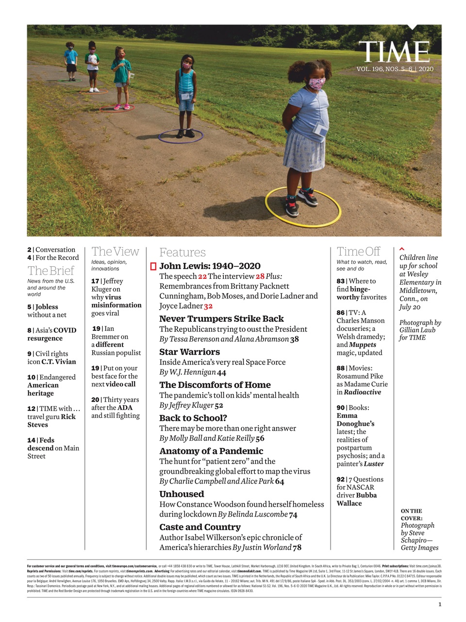 TIME Magazine Europe Preview Pages