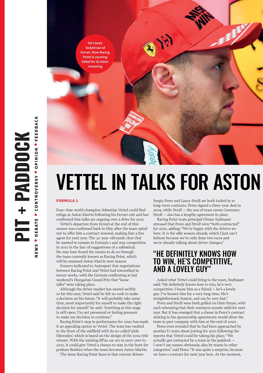 Autosport Preview Pages