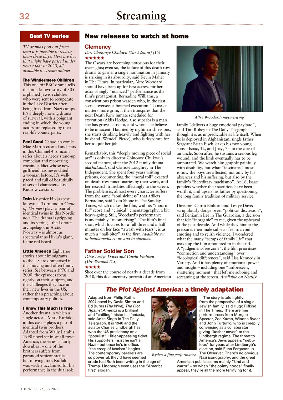 The Week Preview Pages