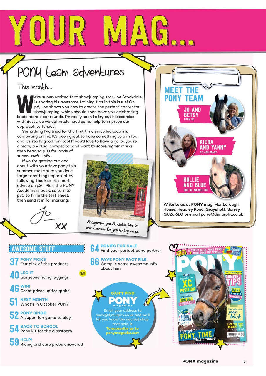 Pony Magazine Preview Pages