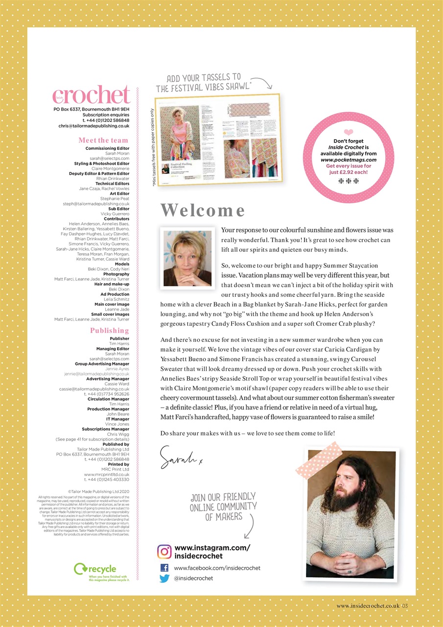 Inside Crochet Preview Pages