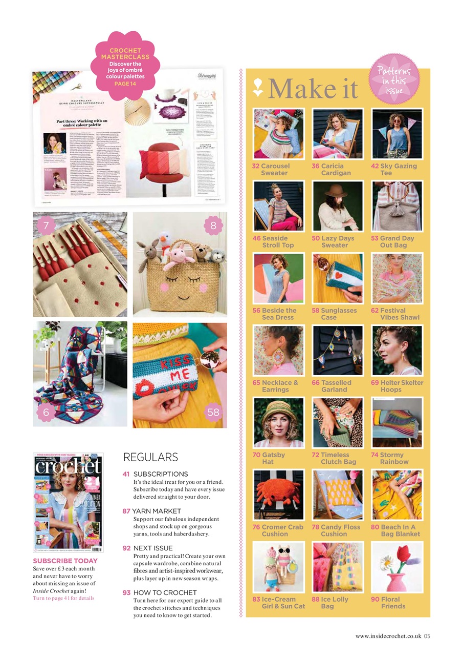 Inside Crochet Preview Pages
