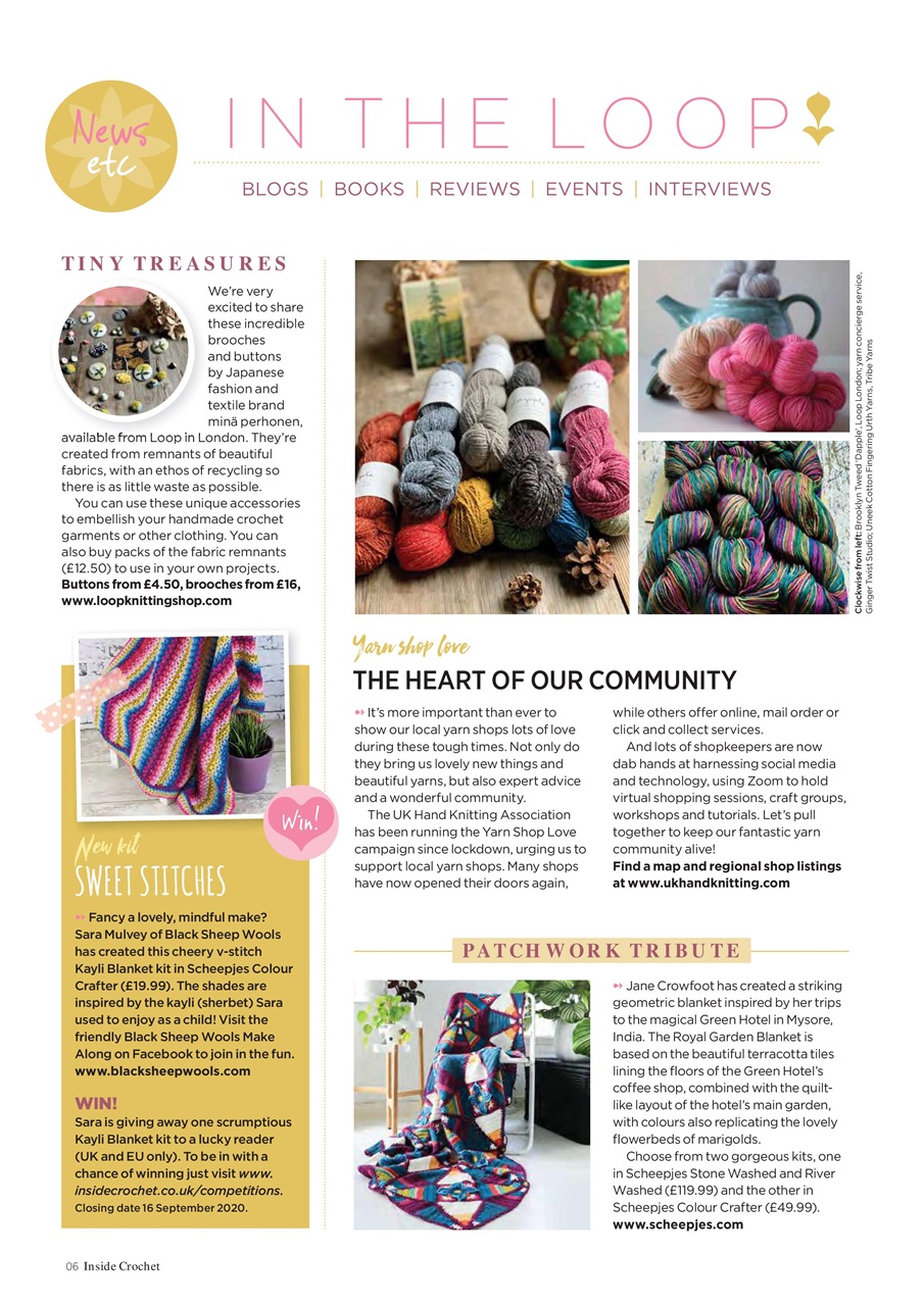 Inside Crochet Preview Pages