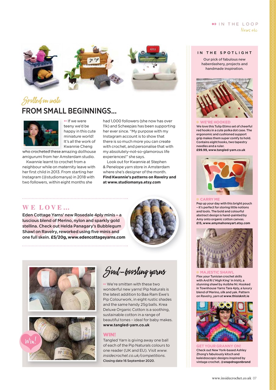 Inside Crochet Preview Pages