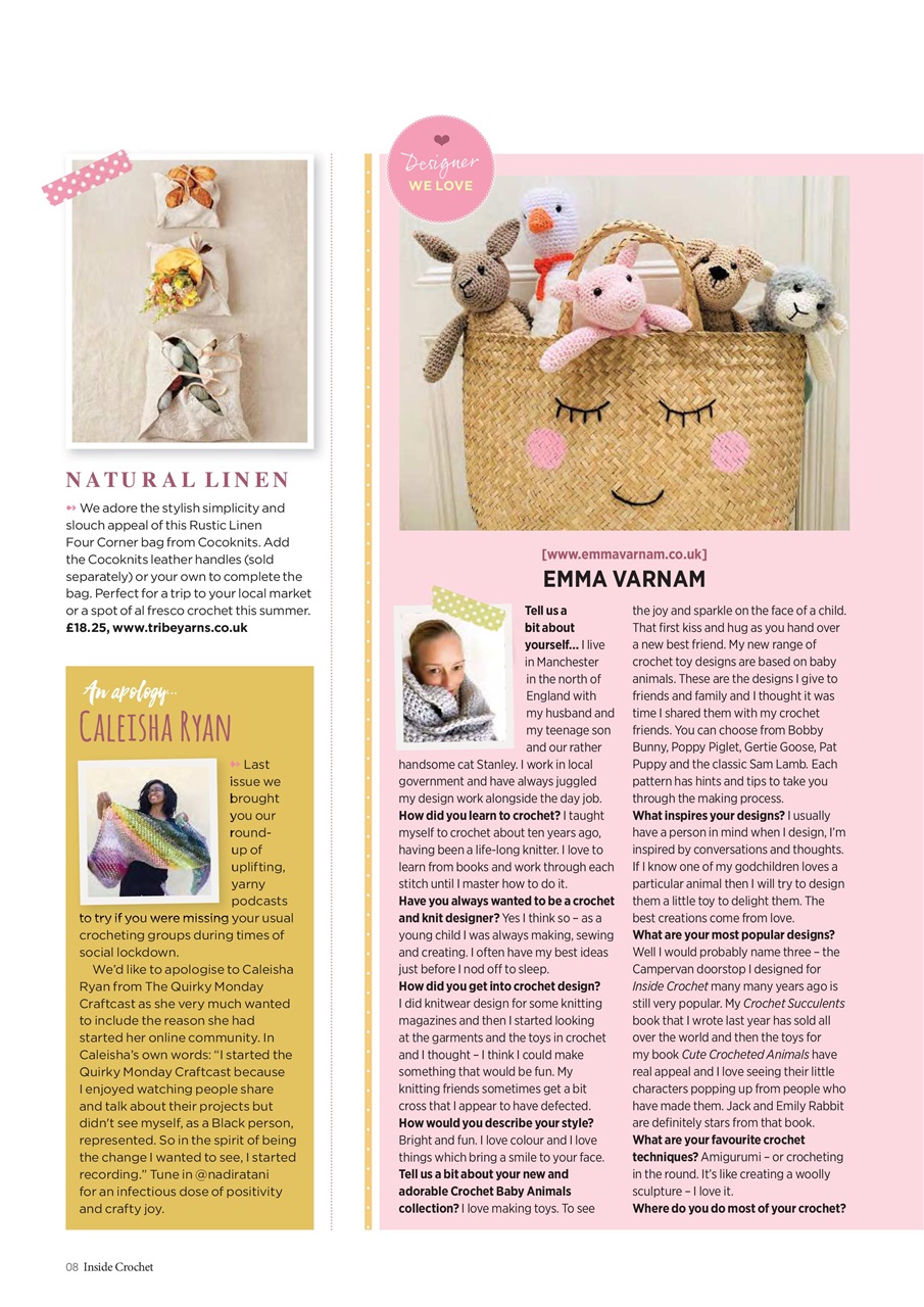 Inside Crochet Preview Pages