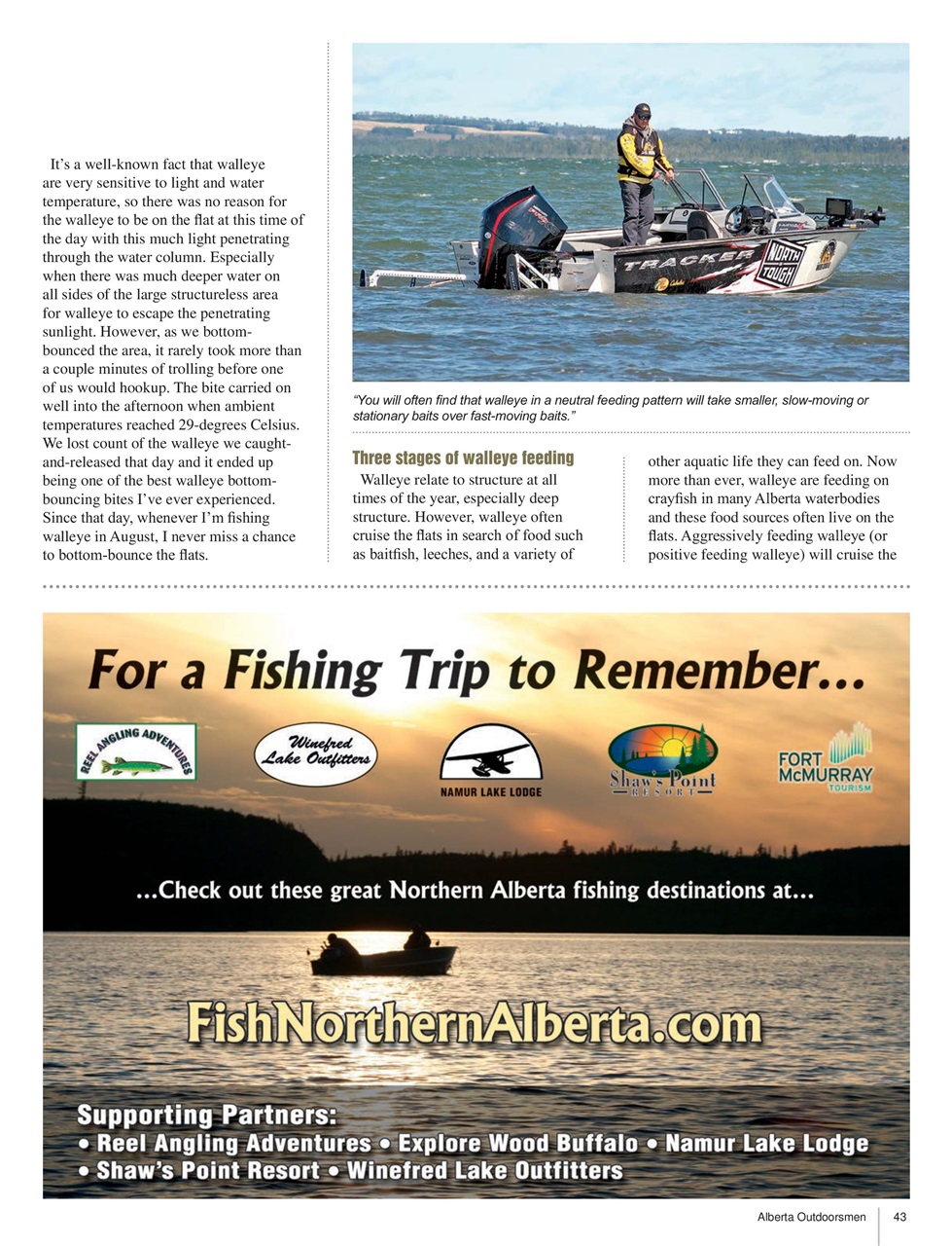 Alberta Outdoors Preview Pages