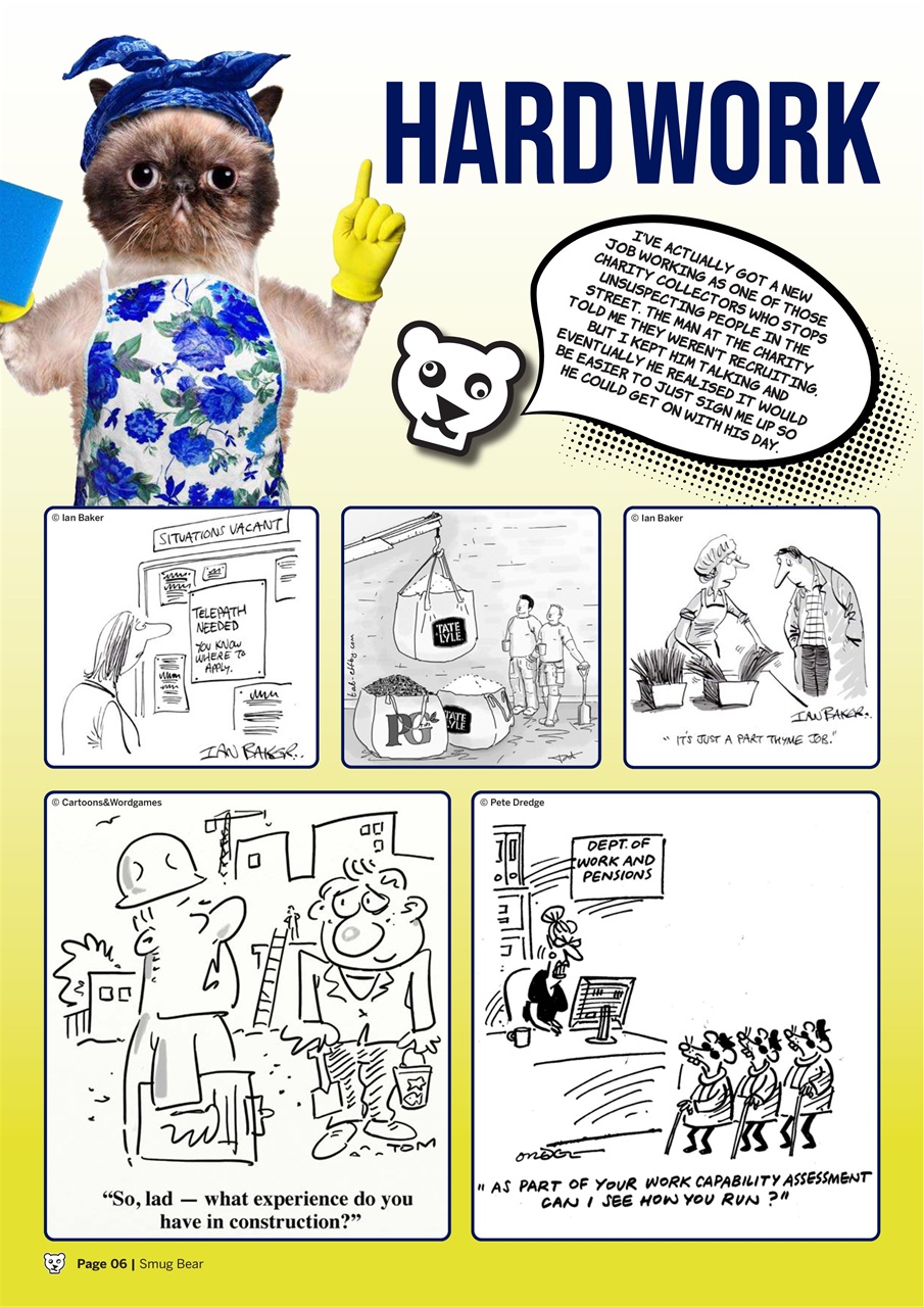 Smug Bear Preview Pages