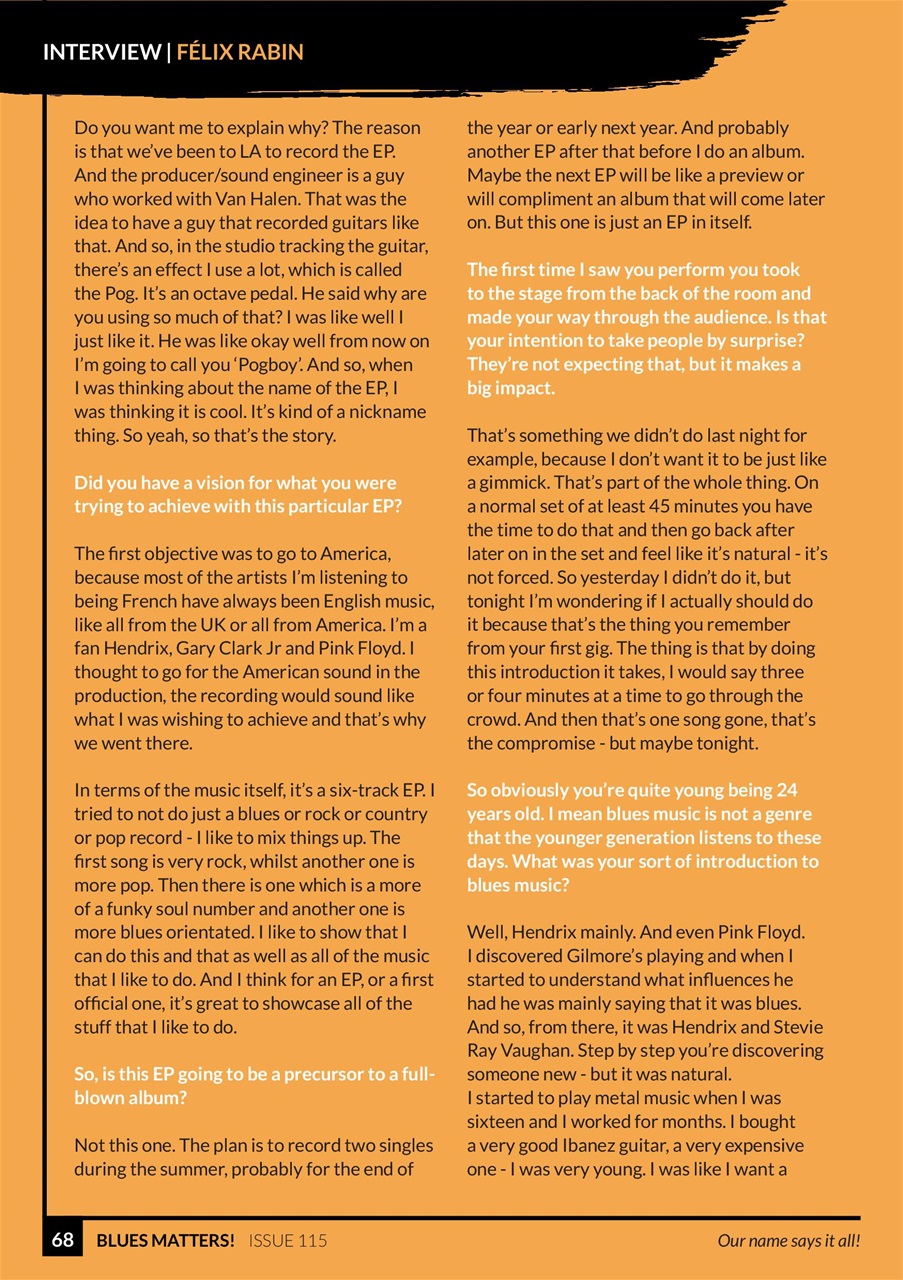 Blues Matters! Preview Pages