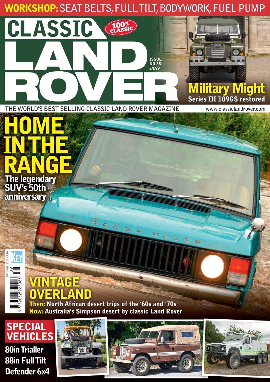 Classic Land Rover Magazine Preview Pages