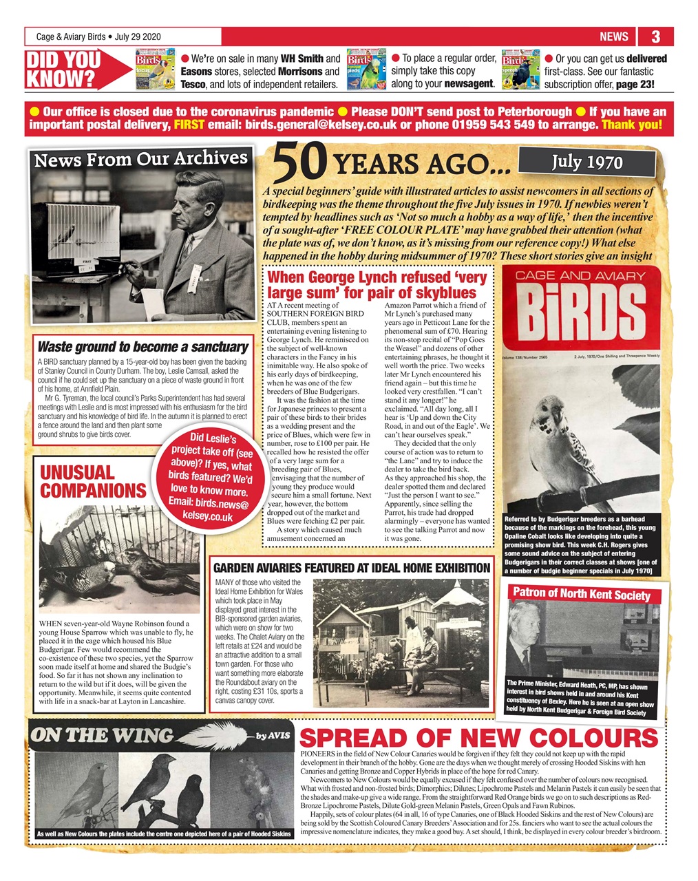 Cage & Aviary Birds Preview Pages