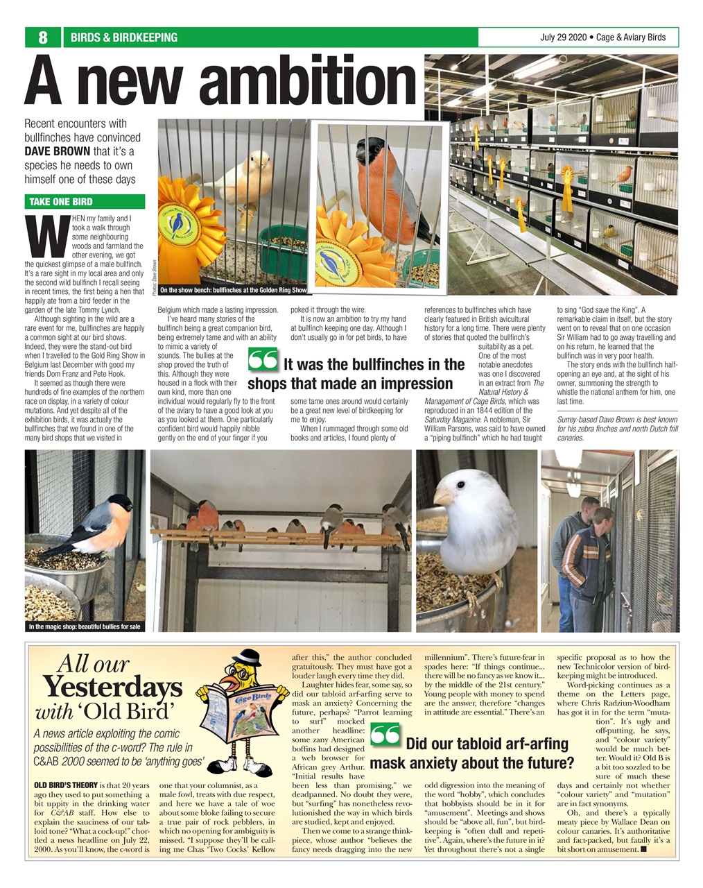 Cage & Aviary Birds Preview Pages