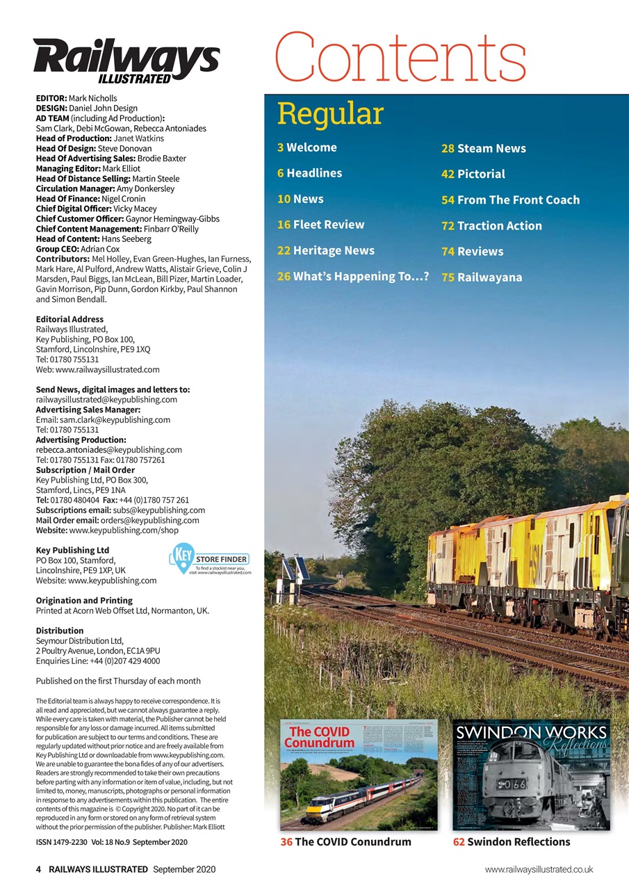 Railways Illustrated Preview Pages