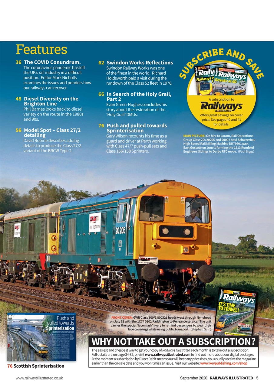 Railways Illustrated Preview Pages