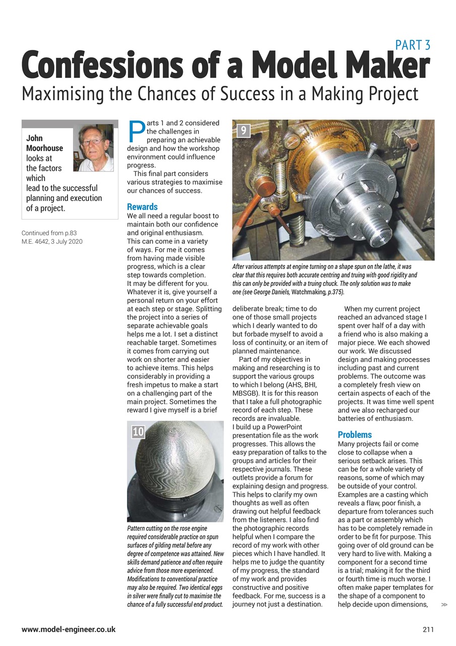 Model Engineer Preview Pages