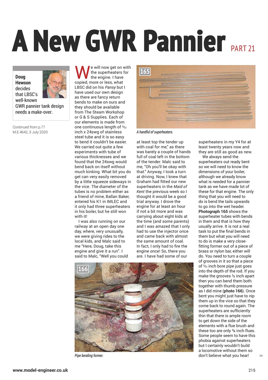 Model Engineer Preview Pages