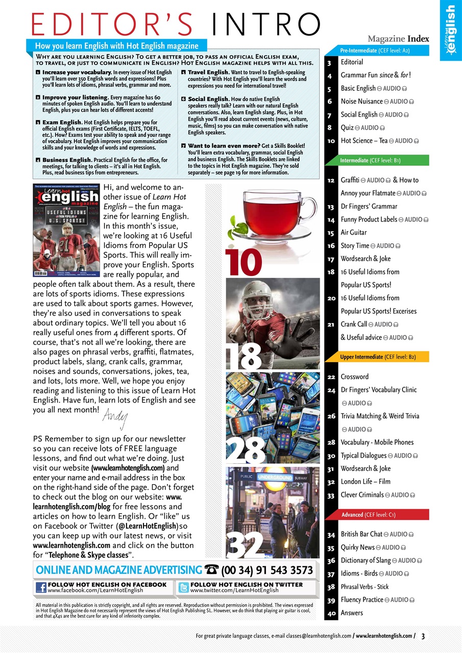Learn Hot English Preview Pages