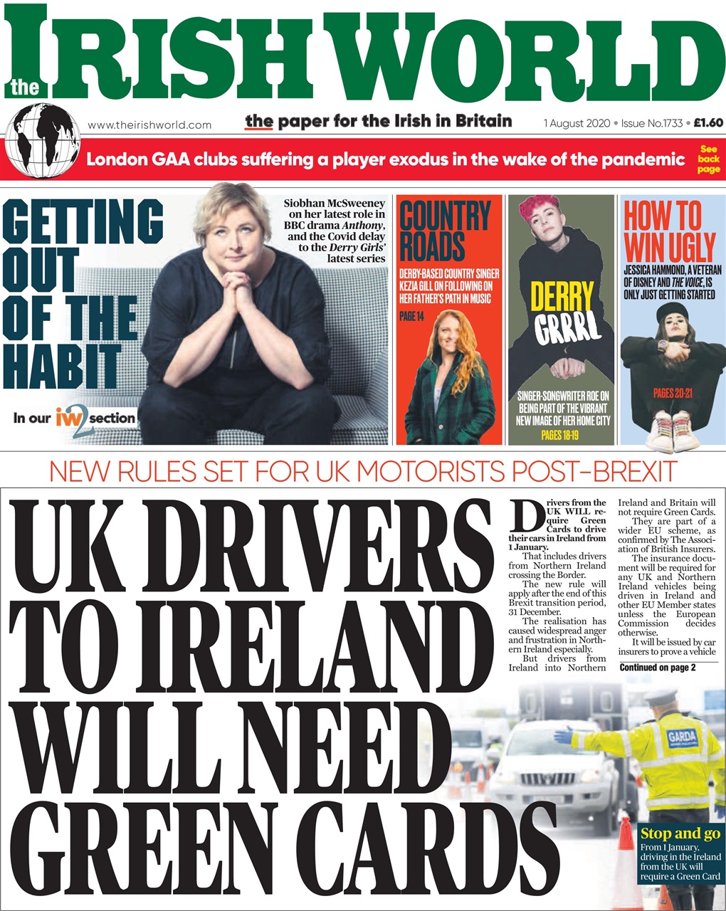 Irish World Preview Pages