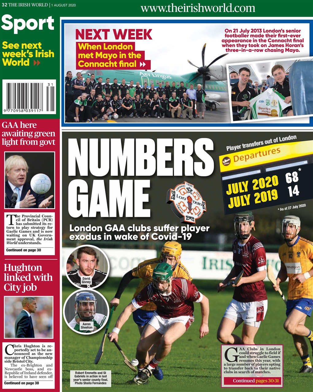 Irish World Preview Pages