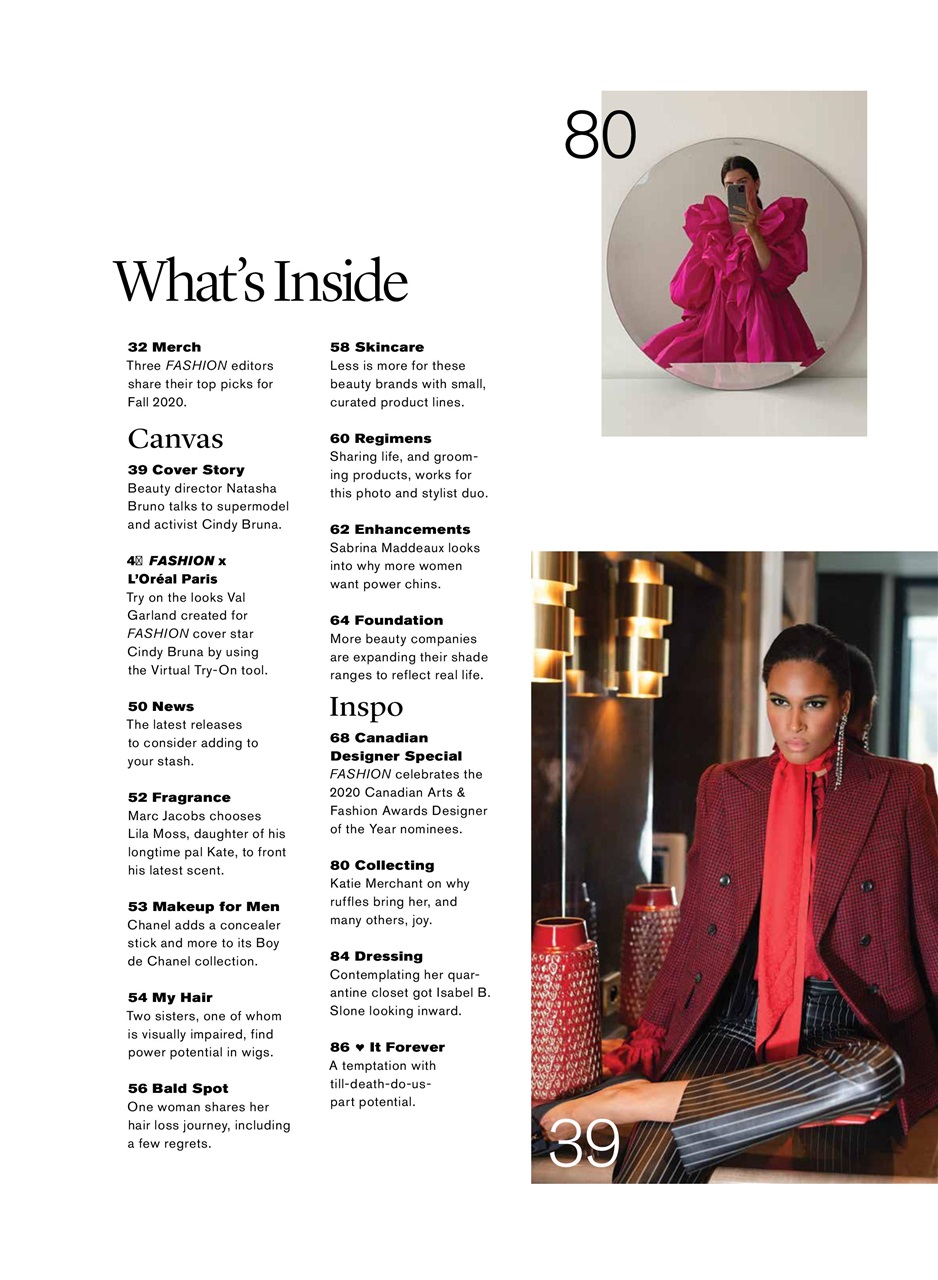 Fashion Magazine Preview Pages