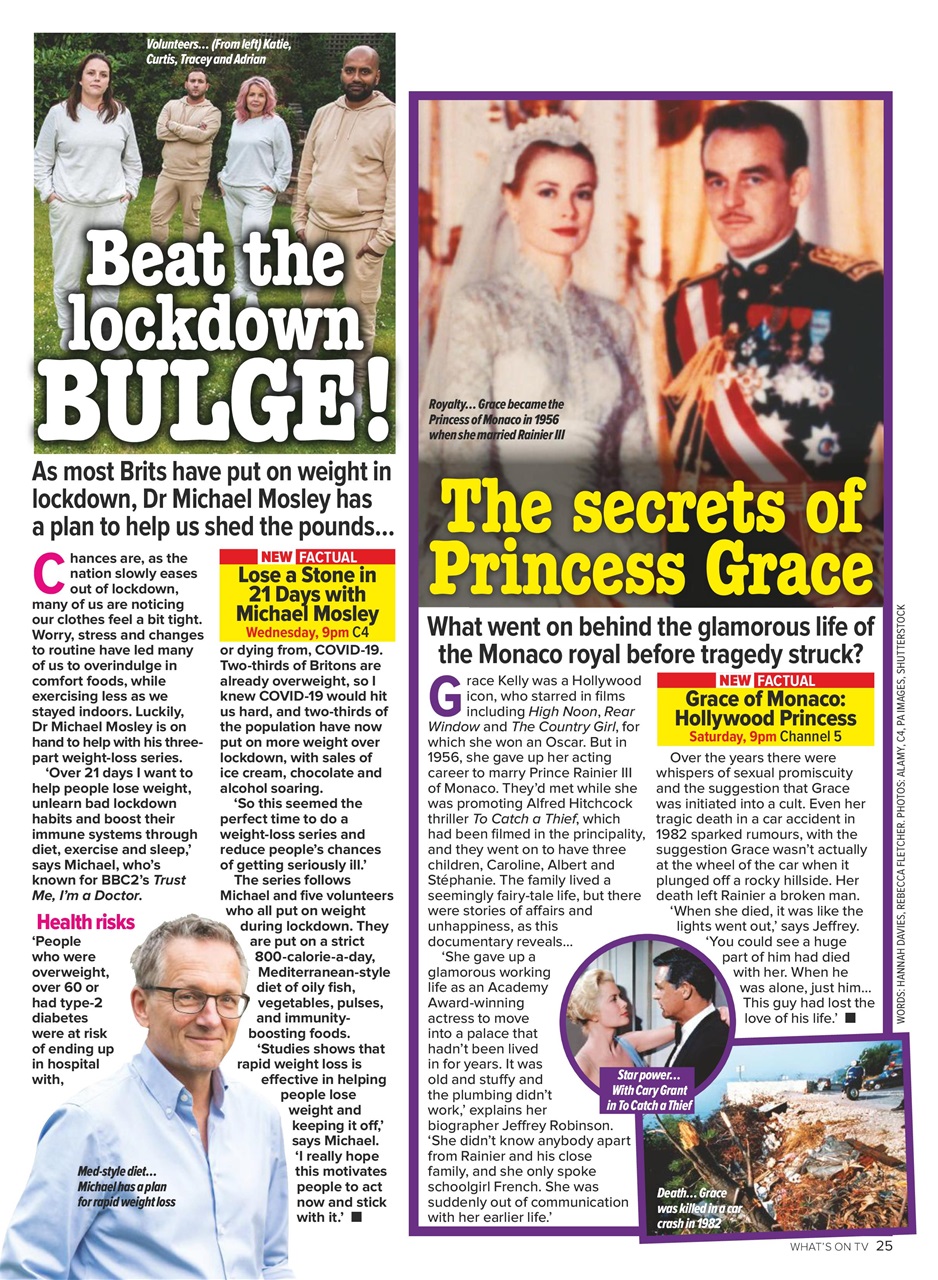 What's on TV Preview Pages