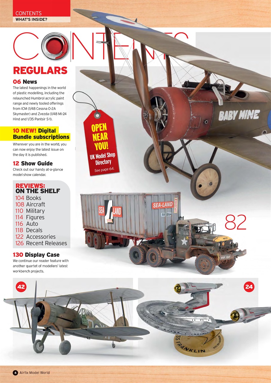 Airfix Model World Preview Pages