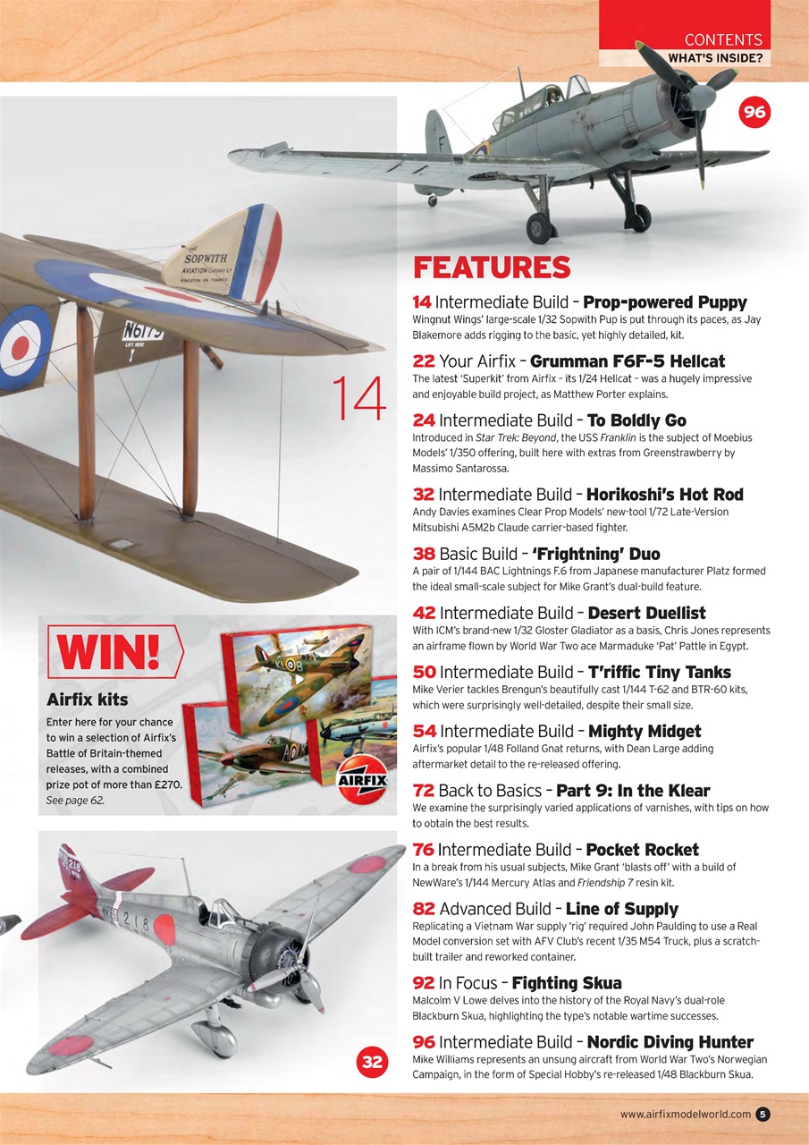 Airfix Model World Preview Pages