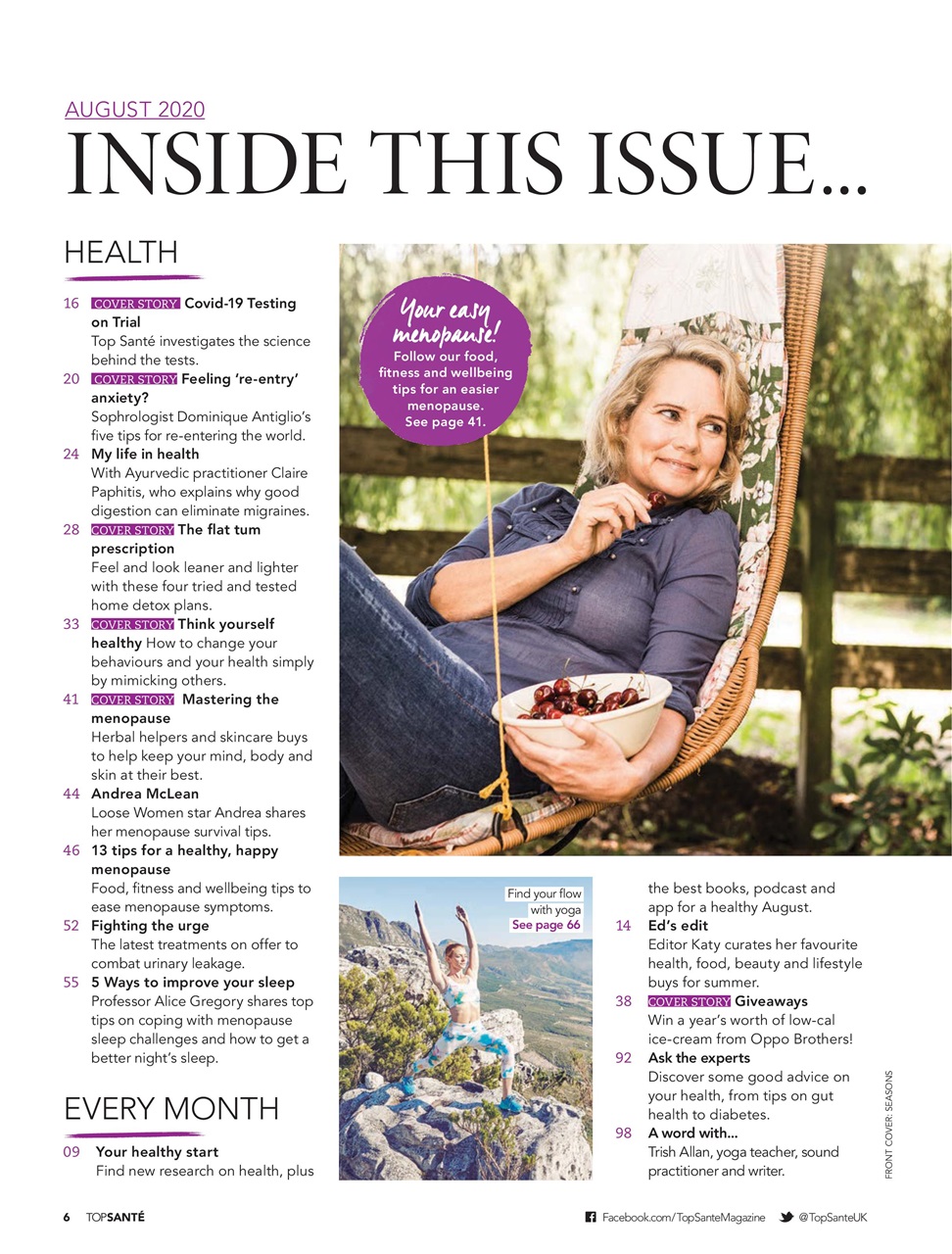 Top Sante Preview Pages