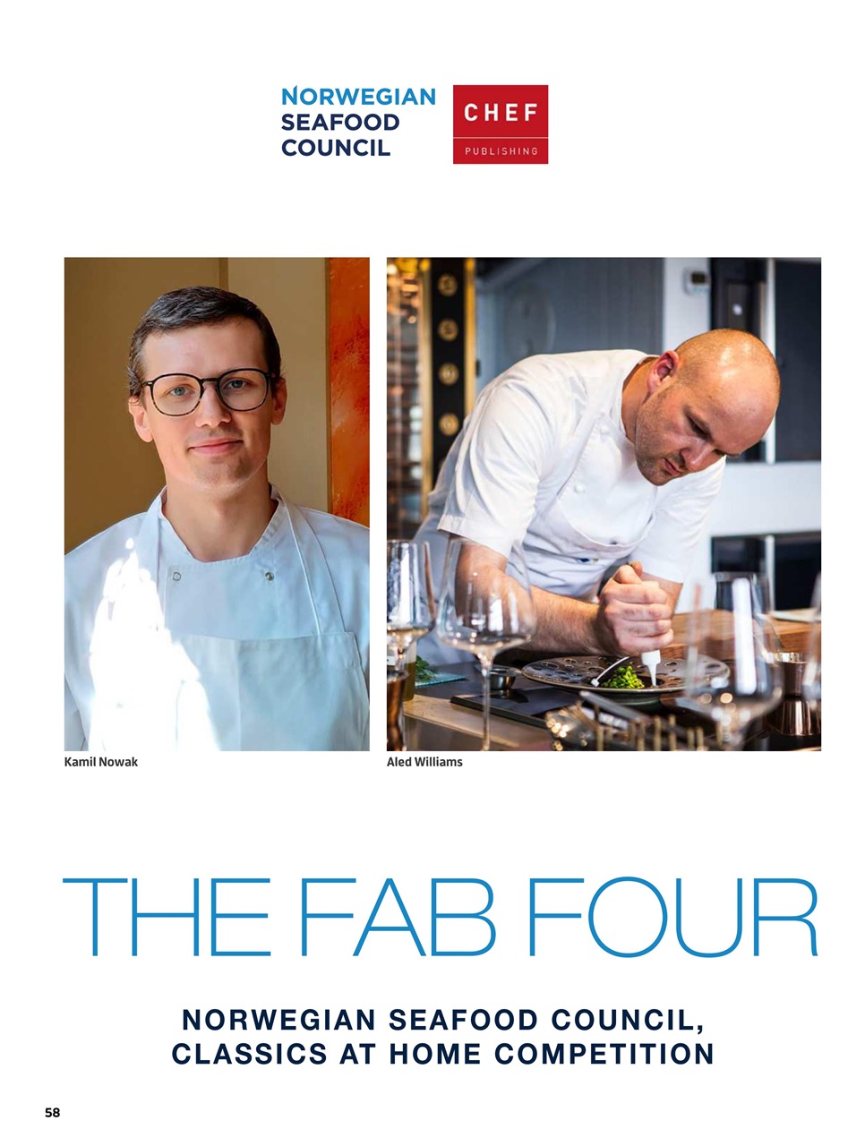 Chef & Restaurant Magazine Preview Pages