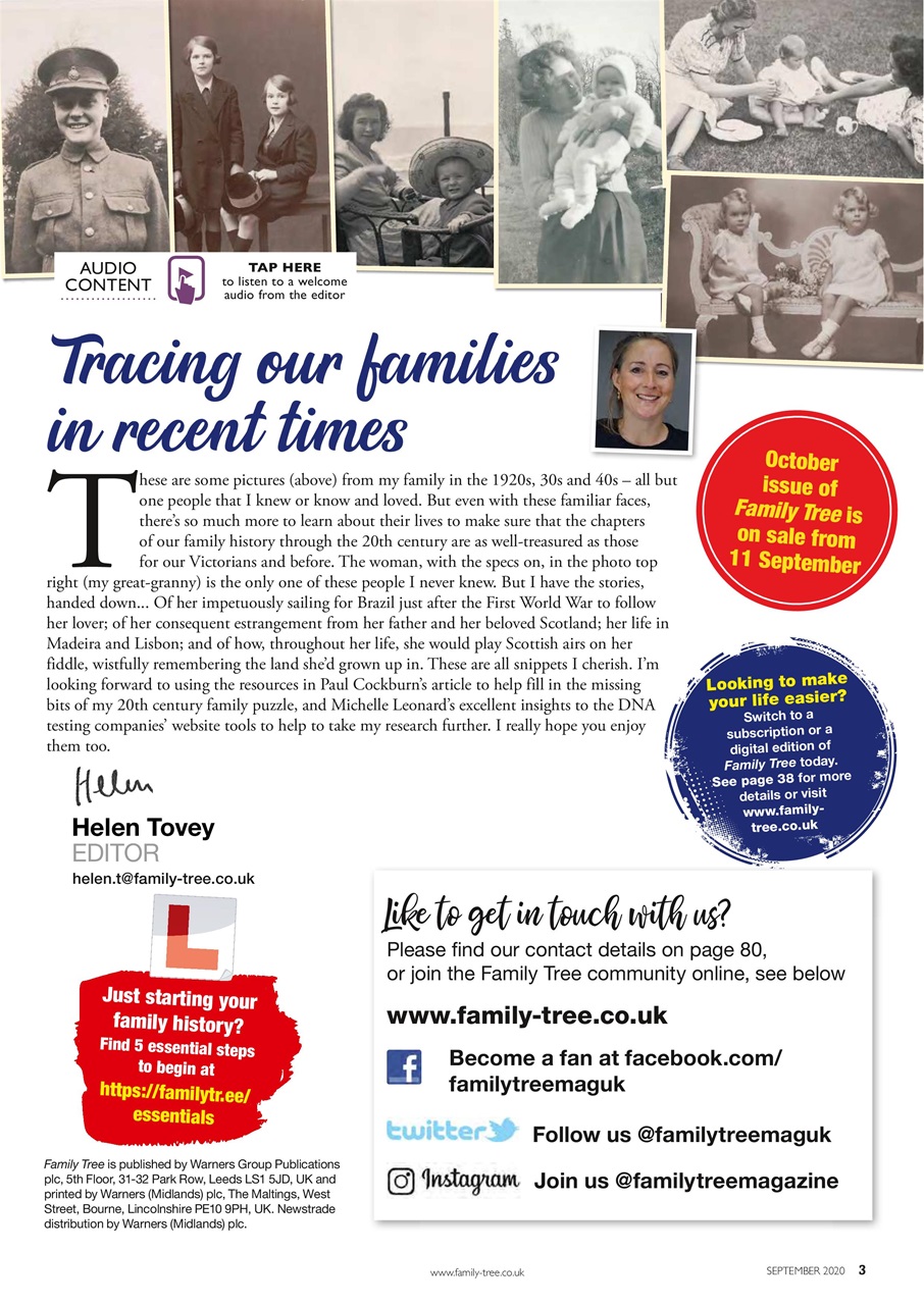 Family Tree Preview Pages