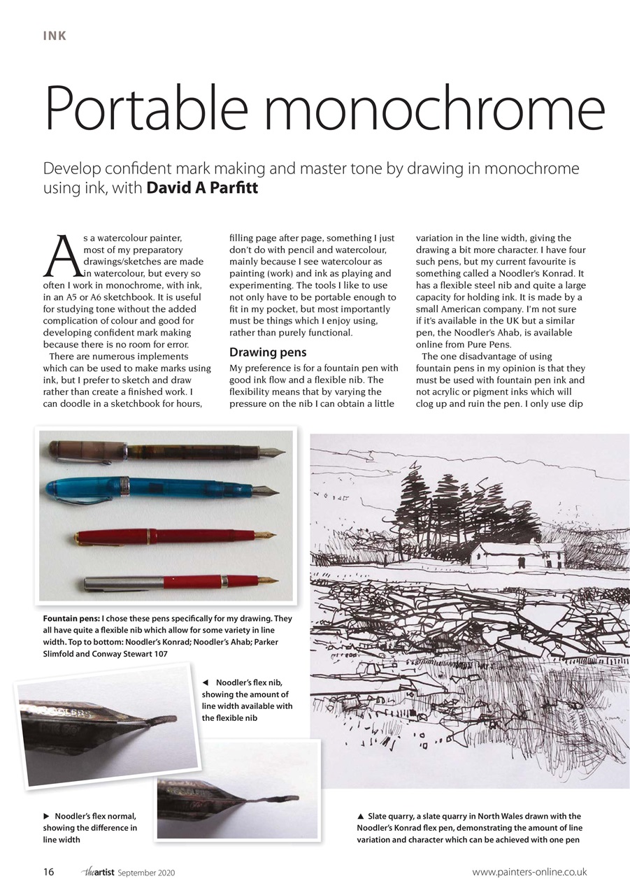 The Artist Preview Pages