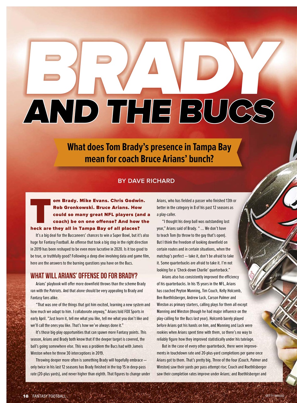 Beckett Football Magazine Preview Pages