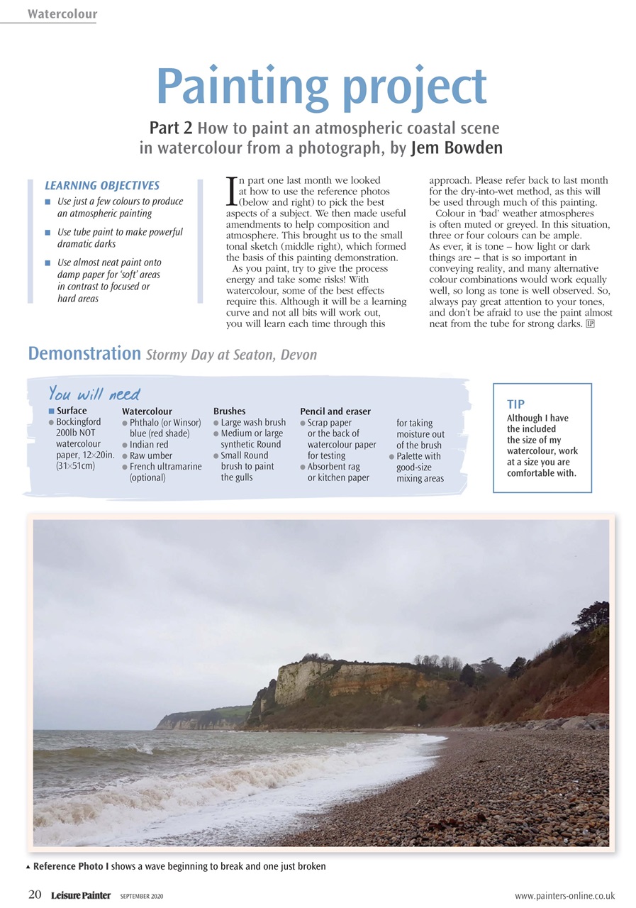 Leisure Painter & The Artist Preview Pages