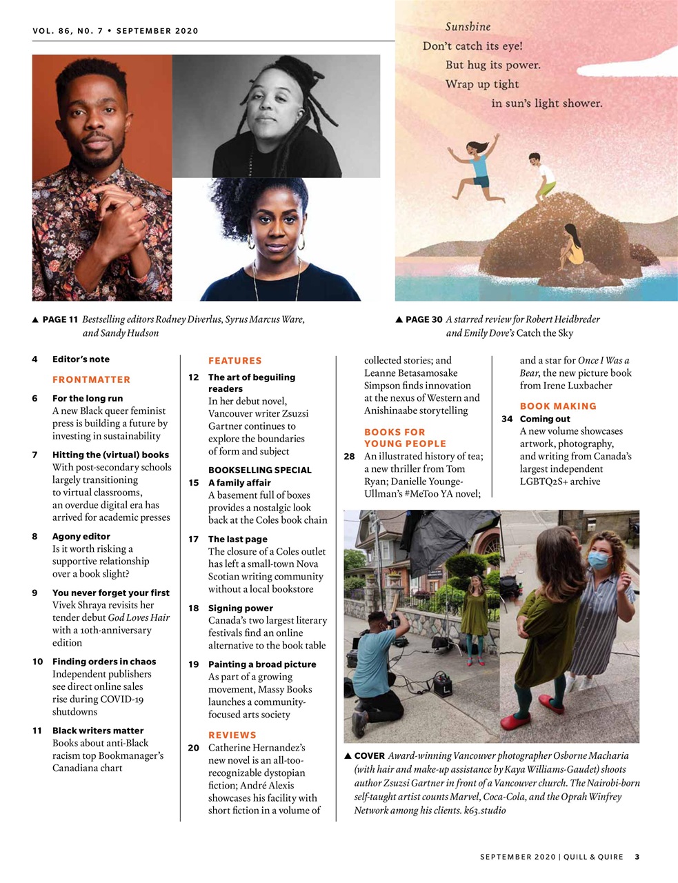 Quill & Quire Preview Pages