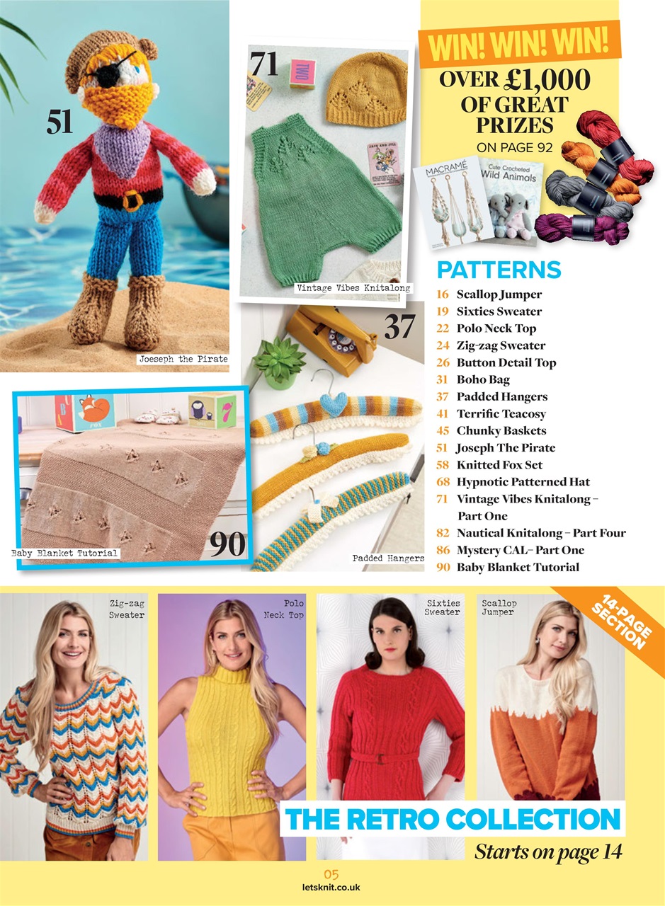 Let's Knit Preview Pages